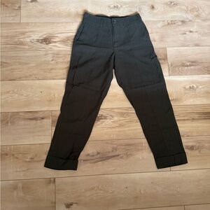 a new day Women's Dark Green Straight Leg Pants